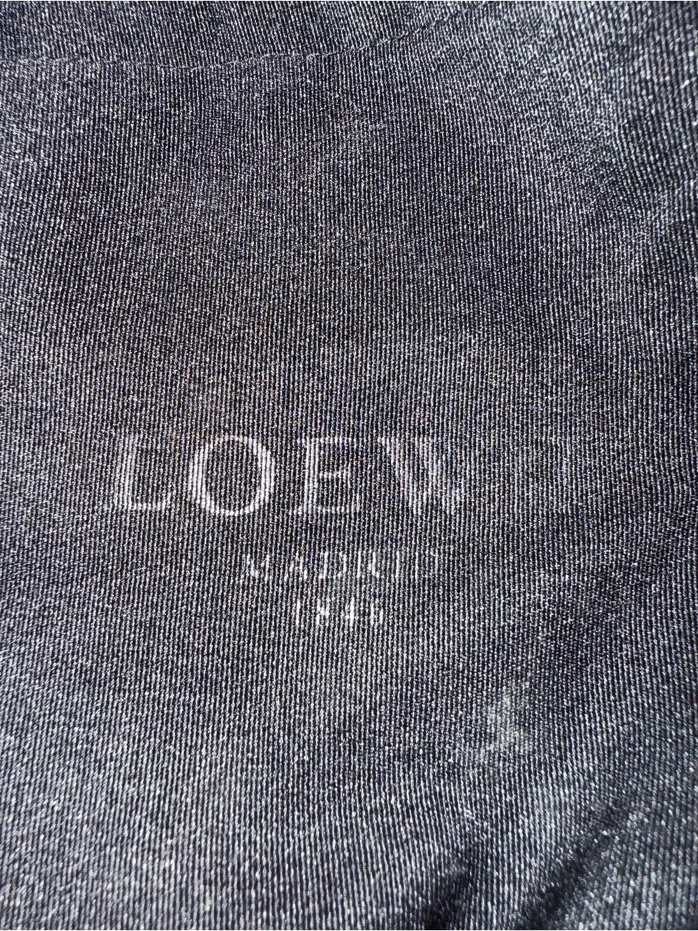 Loewe Black and Brown Anagram Bifold Wallet FULL INCLUSION